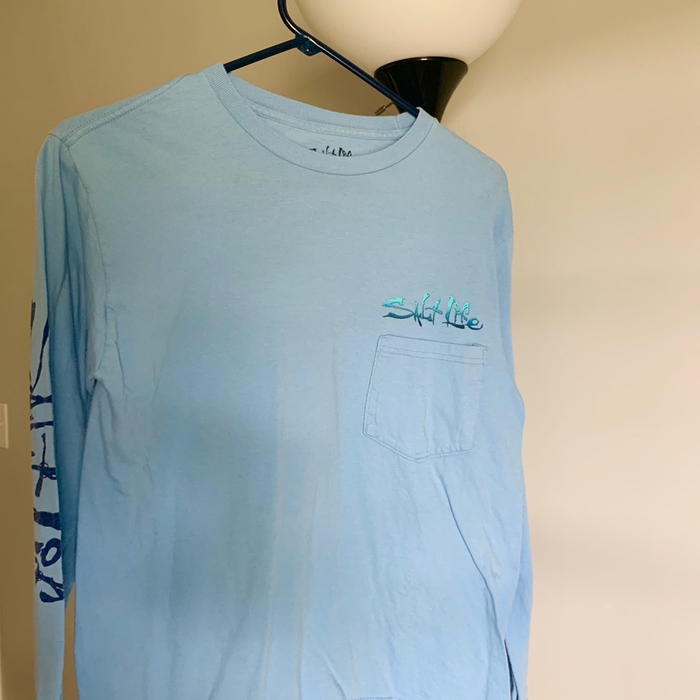 A Salt Life Blue Crab Long Sleeve